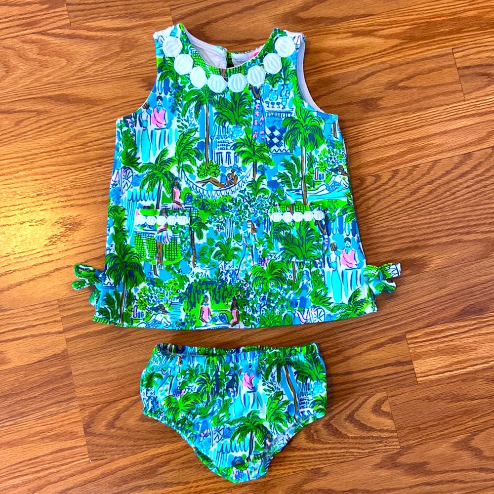 Lilly Pulitzer | baby Lilly Shift dress | size 6-12 months | LIKE NEW